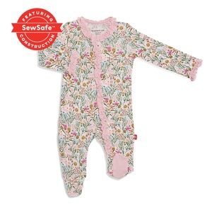 Magneticme hunny bunny modal footie 0-3m